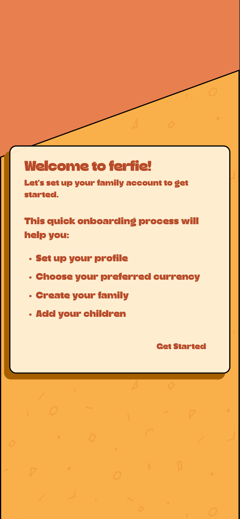 Parent Onboard